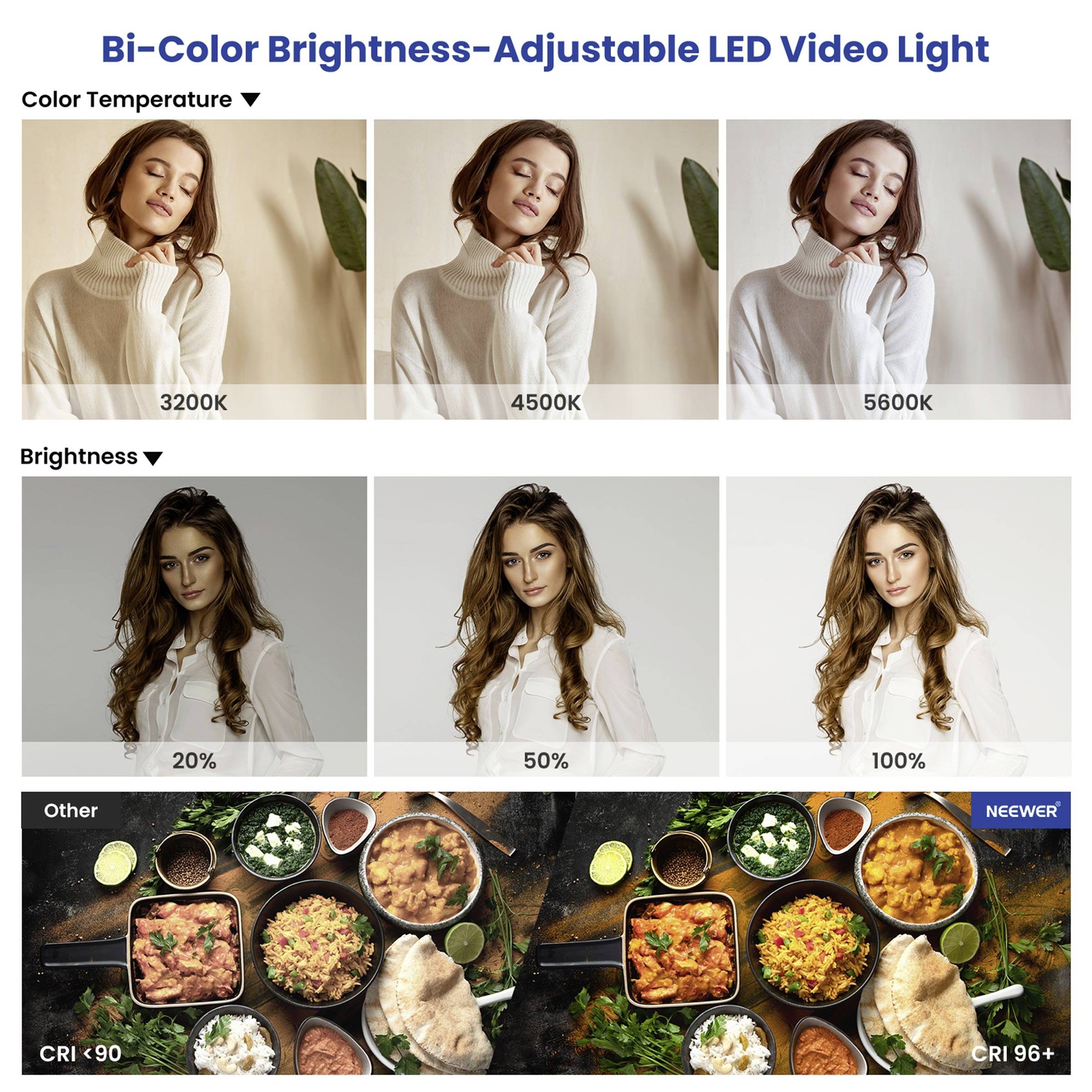 Neewer NL660 Torche vidéo LED