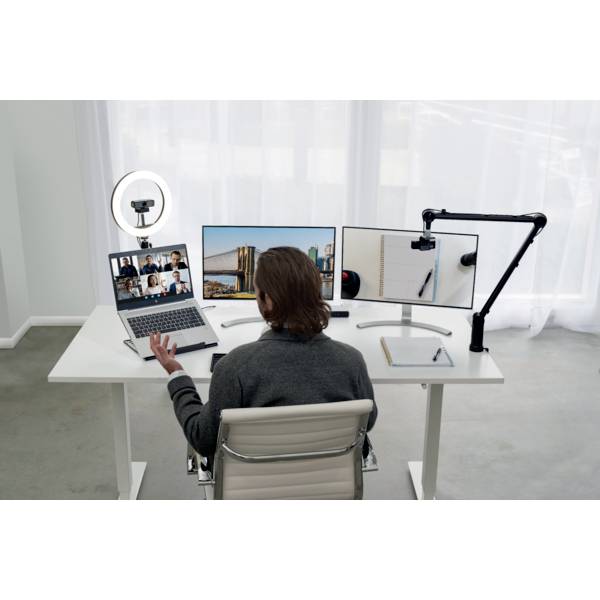 Webcam Full HD Kensington microphone, cache intégré