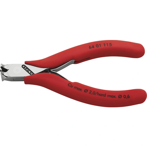 Knipex 64 01 115 pour l'électronique et la mécanique de précision Pince coupante frontale 115 mm Knipex 64 01 115 pour l'électronique et la mécanique de précision Pince coupante frontale 115 mm
