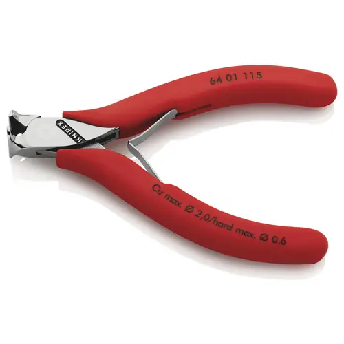 Knipex 64 01 115 pour l'électronique et la mécanique de précision Pince coupante frontale 115 mm Knipex 64 01 115 pour l'électronique et la mécanique de précision Pince coupante frontale 115 mm
