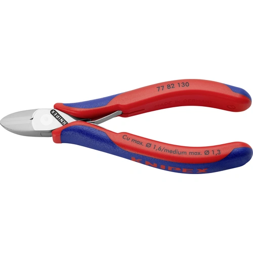 Knipex 77 82 130 pour l'électronique et la mécanique de précision Pince coupante diagonale 130 mm Knipex 77 82 130 pour l'électronique et la mécanique de précision Pince coupante diagonale 130 mm