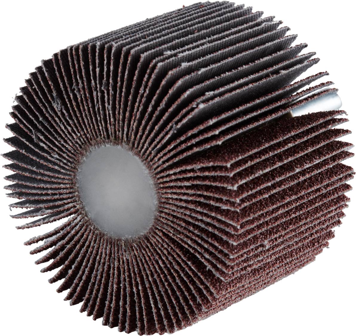 Un dispositif de meulage avec des disques radiaux, adapté pour le traitement de surface.