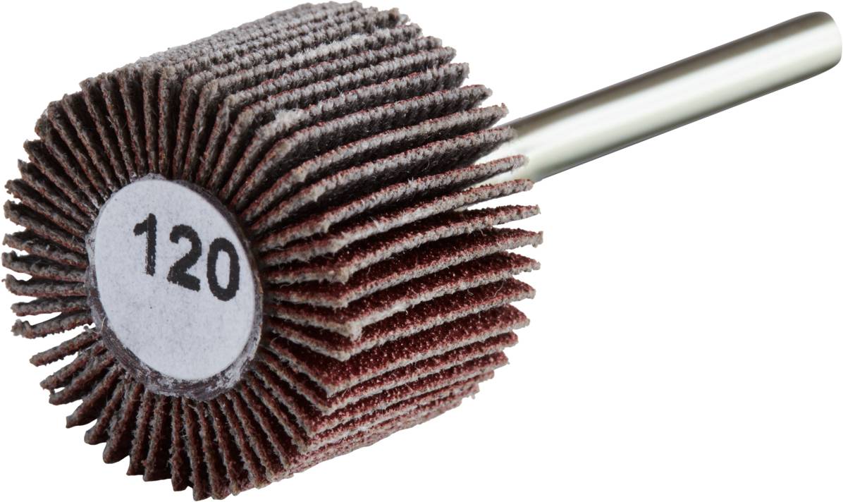 Rouleau de ponçage avec grain 120, adapté pour le traitement de surface lisse dans les projets artisanaux et de construction.