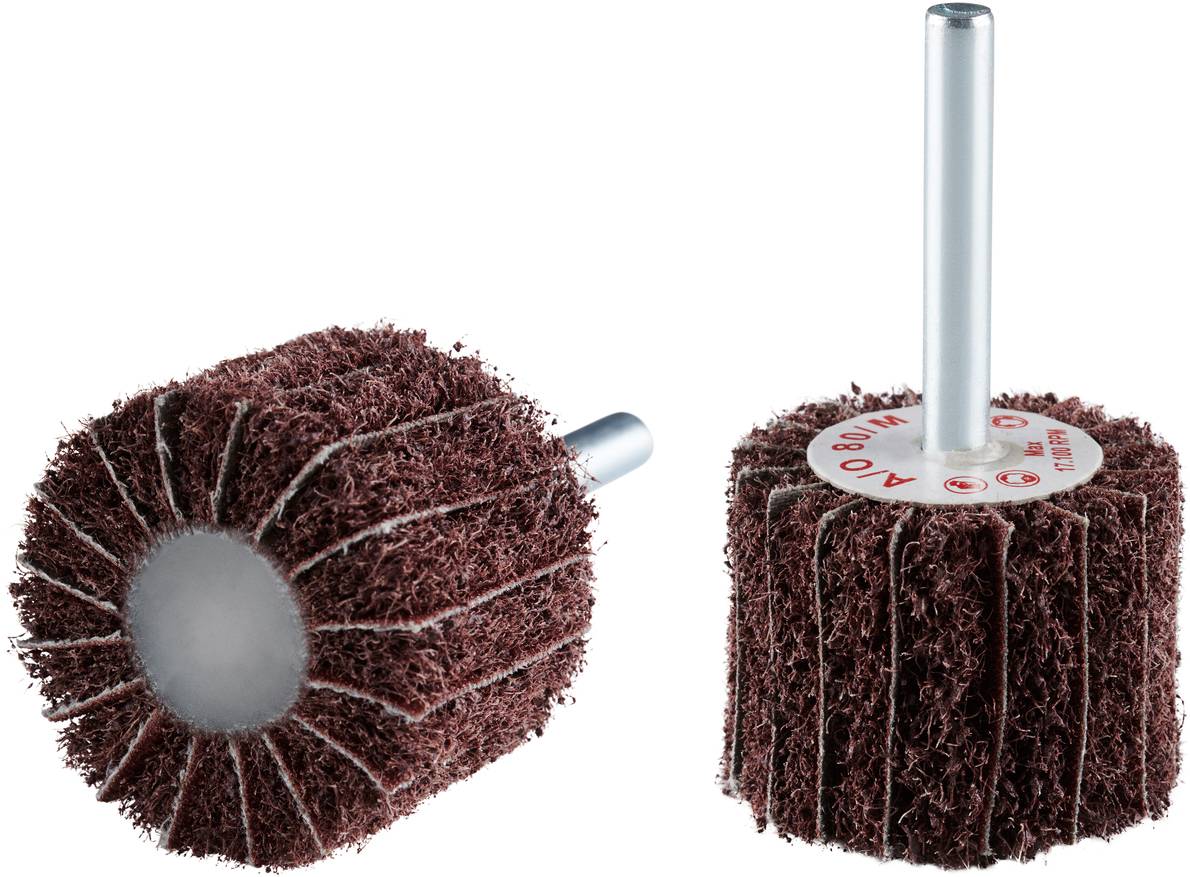 Rhodius 305318 Rhodius VSK, 10 meuleuses non-tissés 40 x 30 x 6,0 mm, A80, Medium, Topline, pour acier inoxydable, acier, métaux