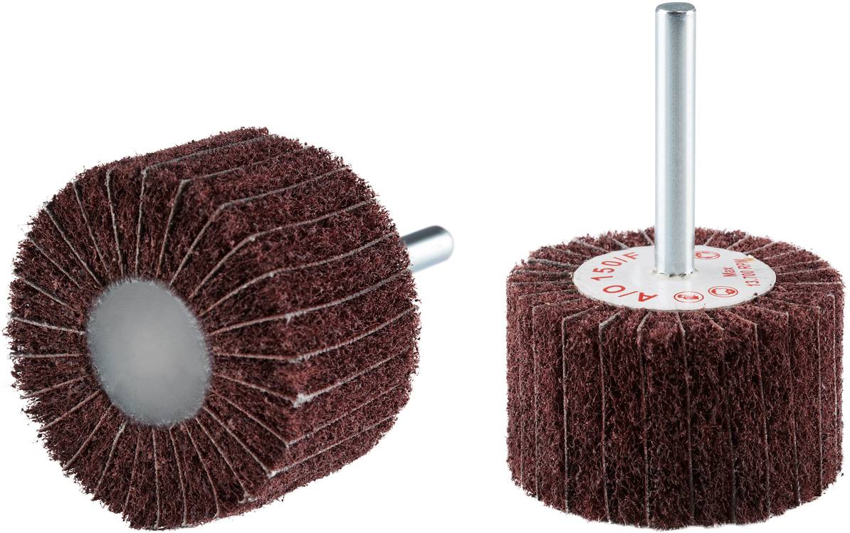 Rhodius 305652 Rhodius VSK, 10 meuleuses non-tissés 50 x 30 x 6,0 mm, A150, fine, Topline, pour acier inoxydable, acier, métaux