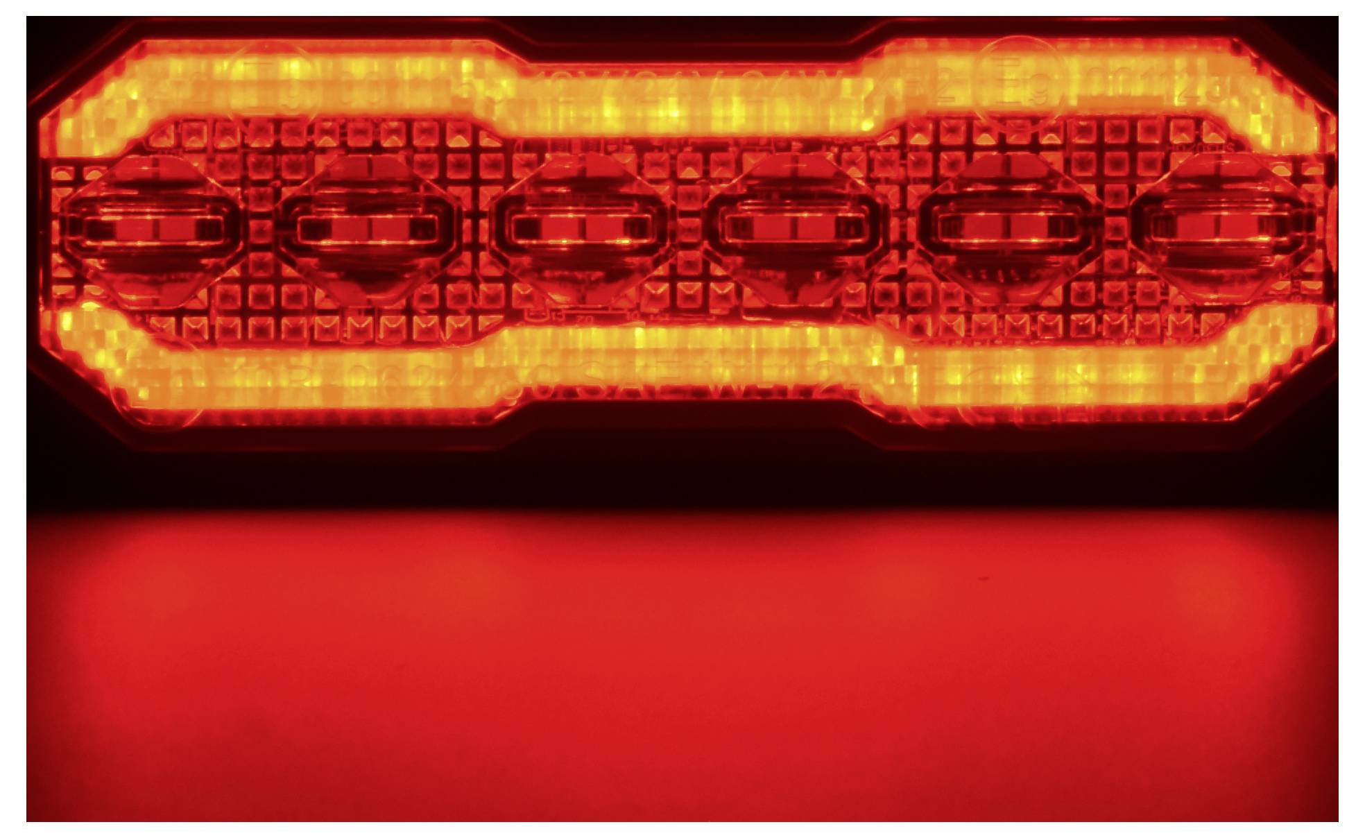 Berger & Schröter Feu de position, Flash avant 12 V, 24 V SM3070H-R1 éclairage de proximité (l x H) 70 mm x 40 mm