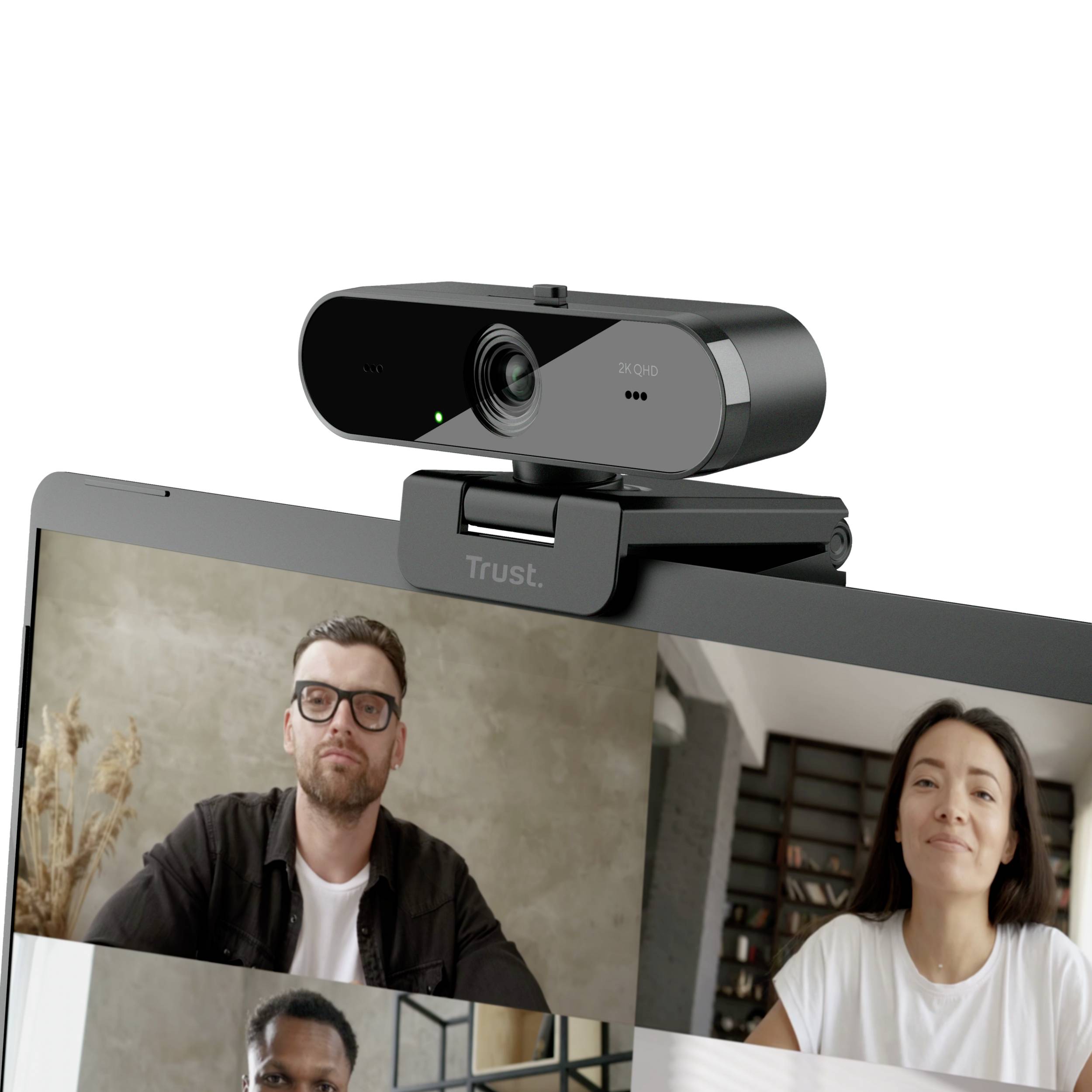 Webcam Trust 2K QHD-Webcam Konferenzen