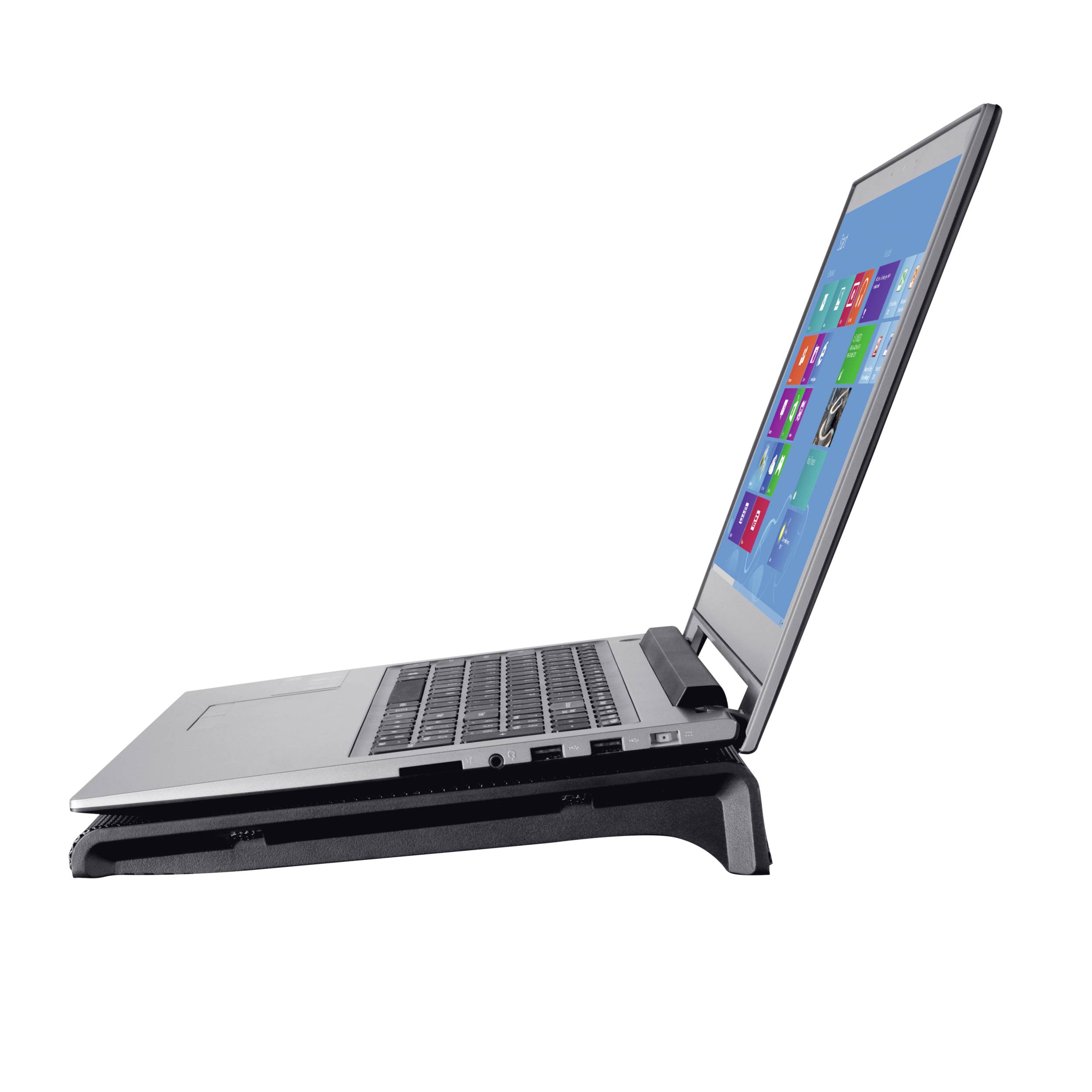 Trust Laptop-Kühler Support d'ordinateur portable avec fonction refroidissante