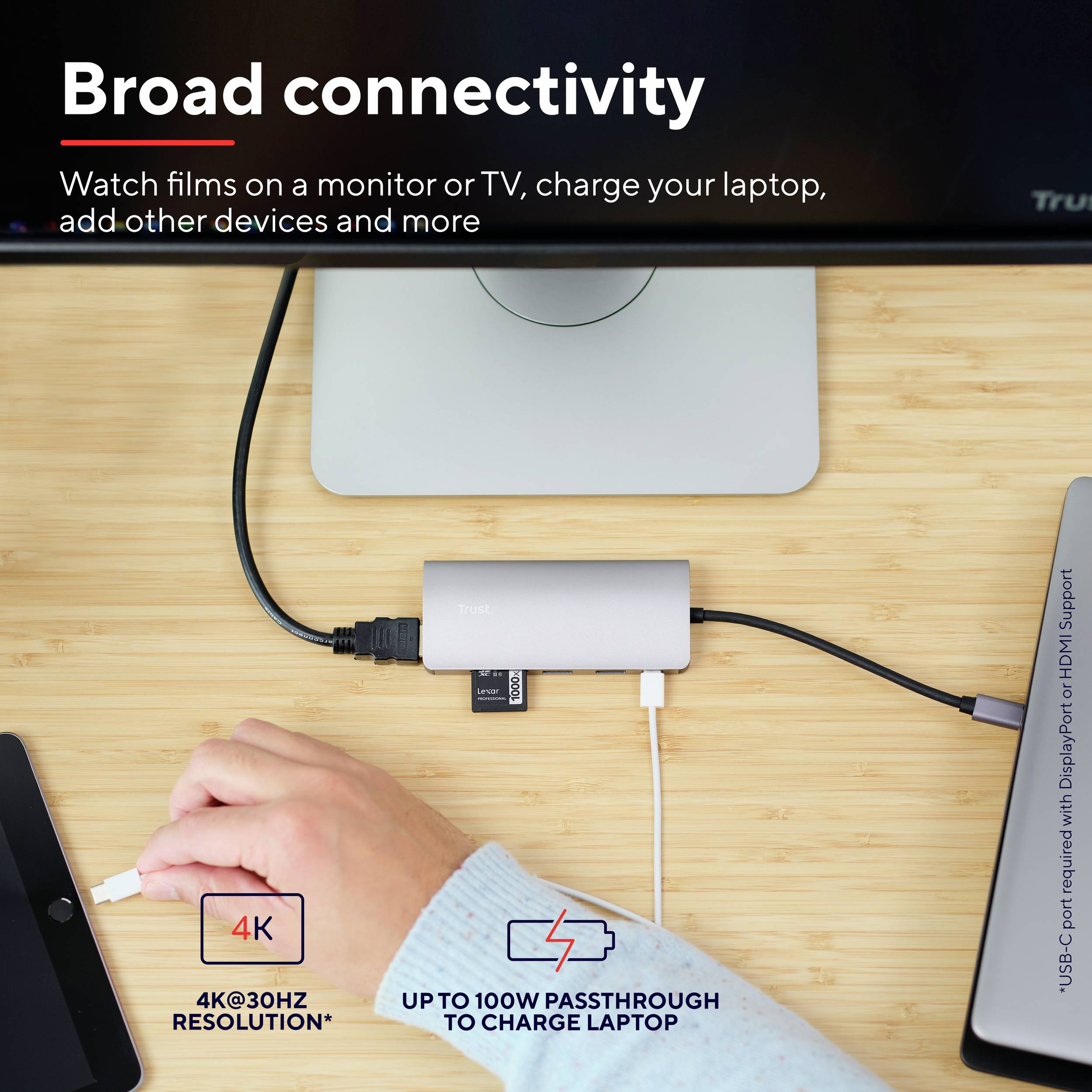 Hub USB combi Trust USB-Hubs, Schnittstellen-Verteiler