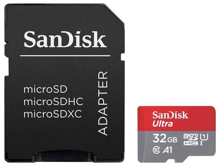 SanDisk Ultra Carte microSDHC au détail 32 GB