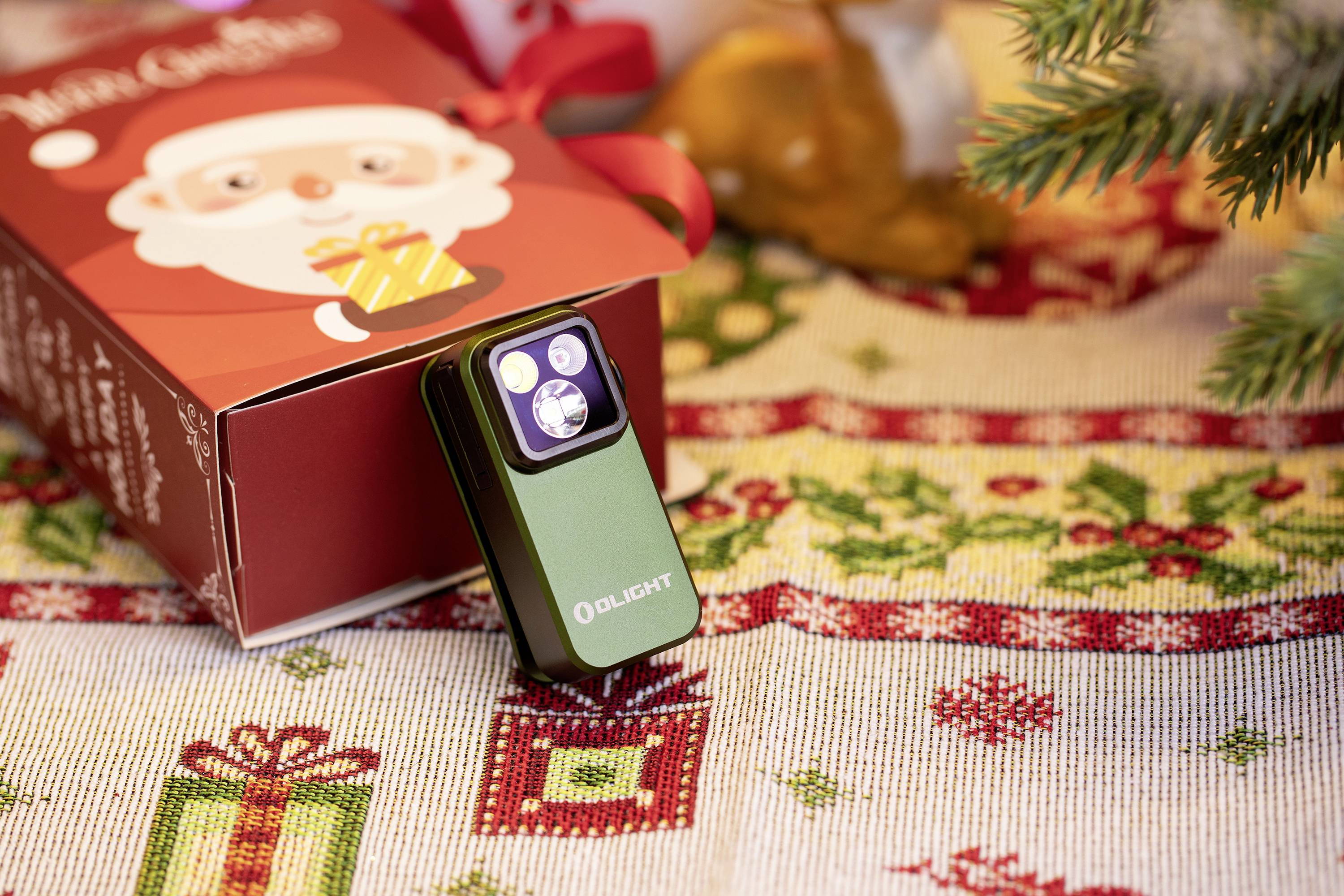 OLight 12974 Olight Oclip Pro green Petite lampe mobile LED vert