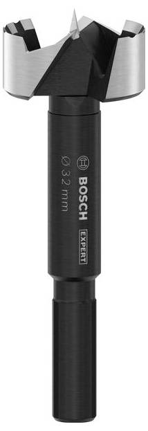Mèche à façonner Forstner de Bosch, diamètre 32 mm, adaptée pour percer avec précision des trous plats et borgnes propres dans le bois.