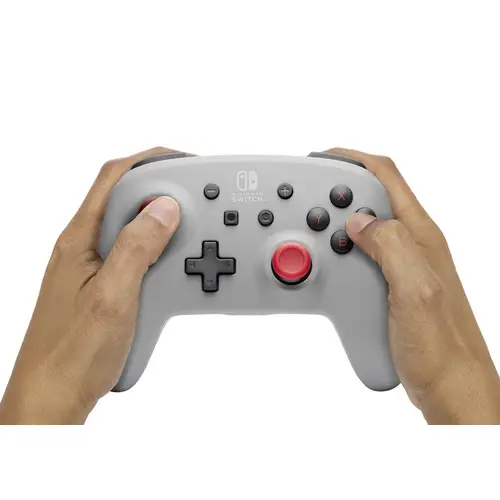 Power A "Retro Grey" Manette Nintendo Switch, Nintendo Switch Lite, Nintendo Switch OLED gris Power A "Retro Grey" Manette Nintendo Switch, Nintendo Switch Lite, Nintendo Switch OLED gris