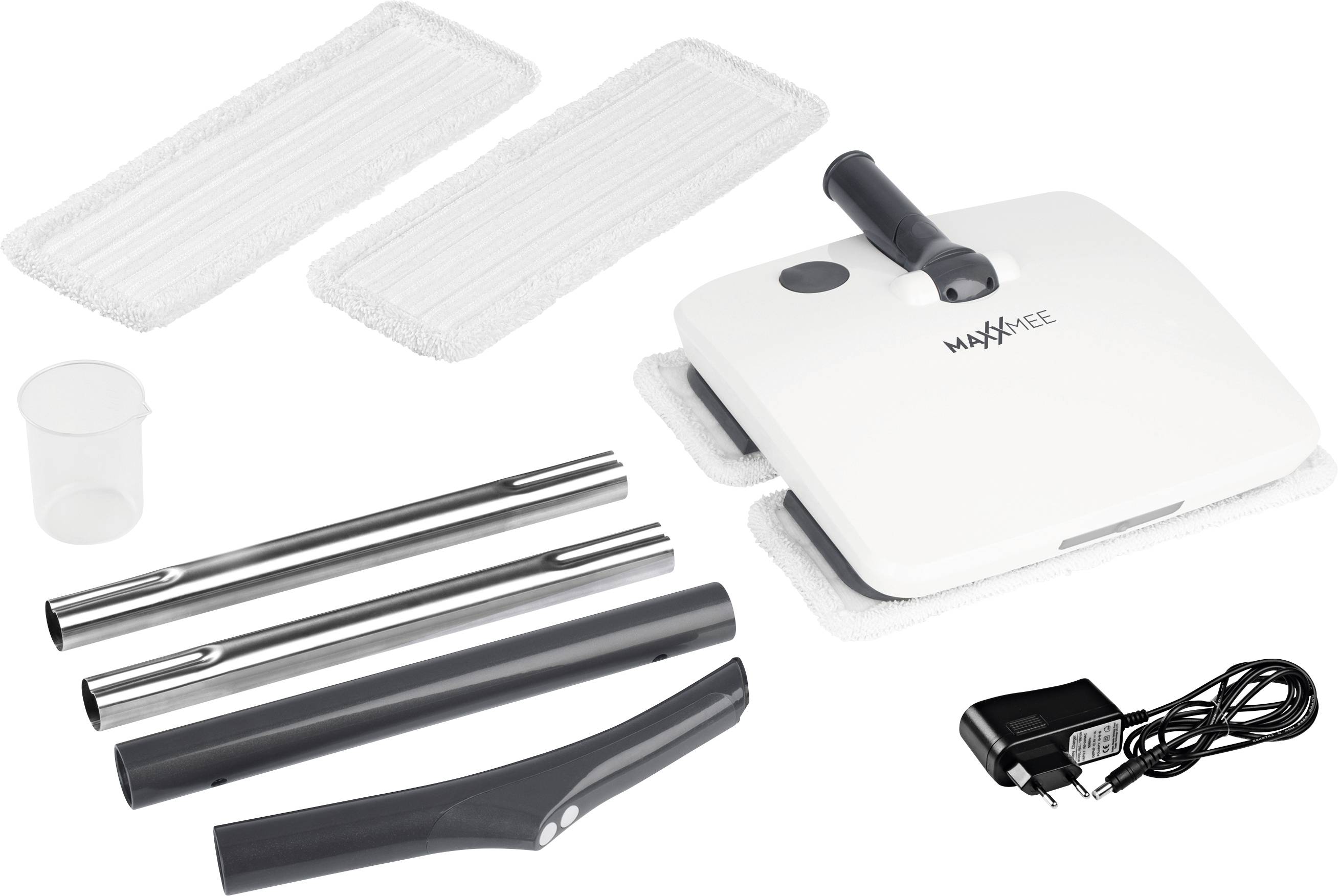 Maxxmee 00469 Akku-Vibrationsmopp Balai-serpilière blanc, gris 1 pc(s)