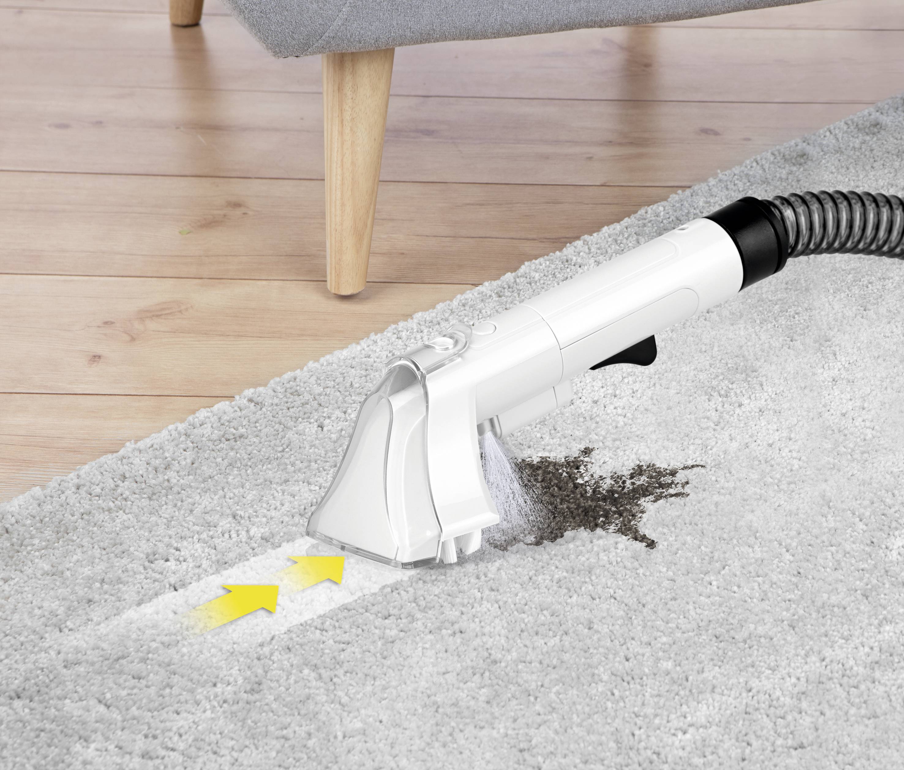 N8WERK 03482 Nettoyeur de tapis avec réservoir pour pulvérisateur