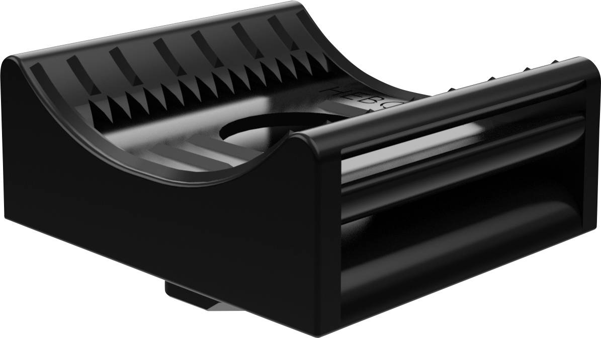 Hebotec KBS-MI8M 8-35 20 Embase de fixation 3011-144C noir 1 pc(s)