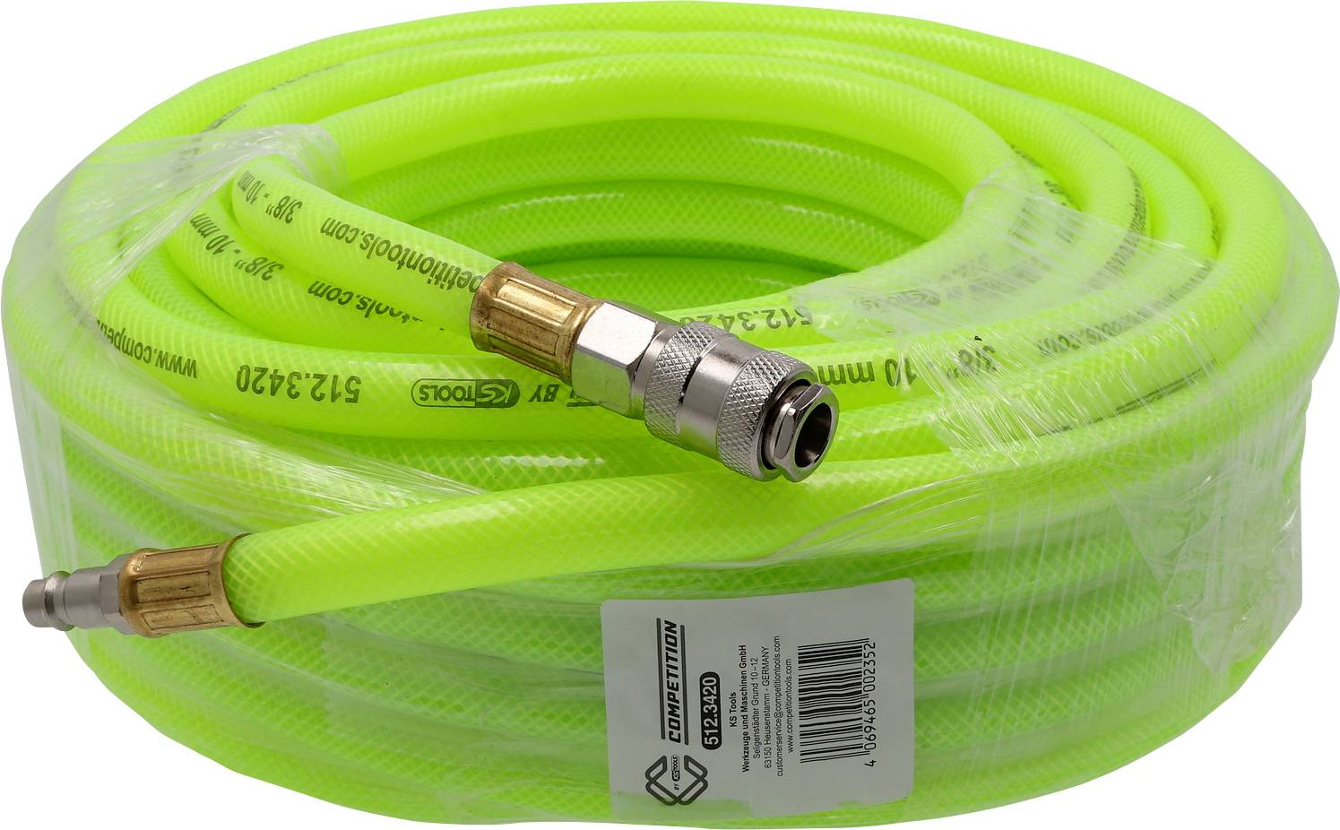 KS Tools 512.3420 COMPETITION Signal Druckluftschlauch Tuyau pour air comprimé 20 m