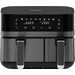 Profi Cook PC-FR 1295 H Friteuse à air chaud 9 l 2700 W 2 thermostats séparés noir, inox Profi Cook PC-FR 1295 H Friteuse à air chaud 9 l 2700 W 2 thermostats séparés noir, inox