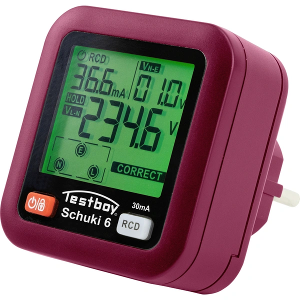Testeur de prise Testboy Testavit Schuki 6 Testeur de prise Testboy Testavit Schuki 6