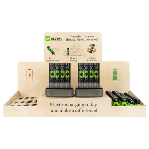 GP ReCyko PRO Jeu de piles rechargeables 1.5 V 1 pc(s) GP ReCyko PRO Jeu de piles rechargeables 1.5 V 1 pc(s)