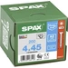 SPAX 1197000400453 Vis à bois 4 mm 45 mm T-STAR plus acier inoxydable A2 200 pc(s) SPAX 1197000400453 Vis à bois 4 mm 45 mm T-STAR plus acier inoxydable A2 200 pc(s)