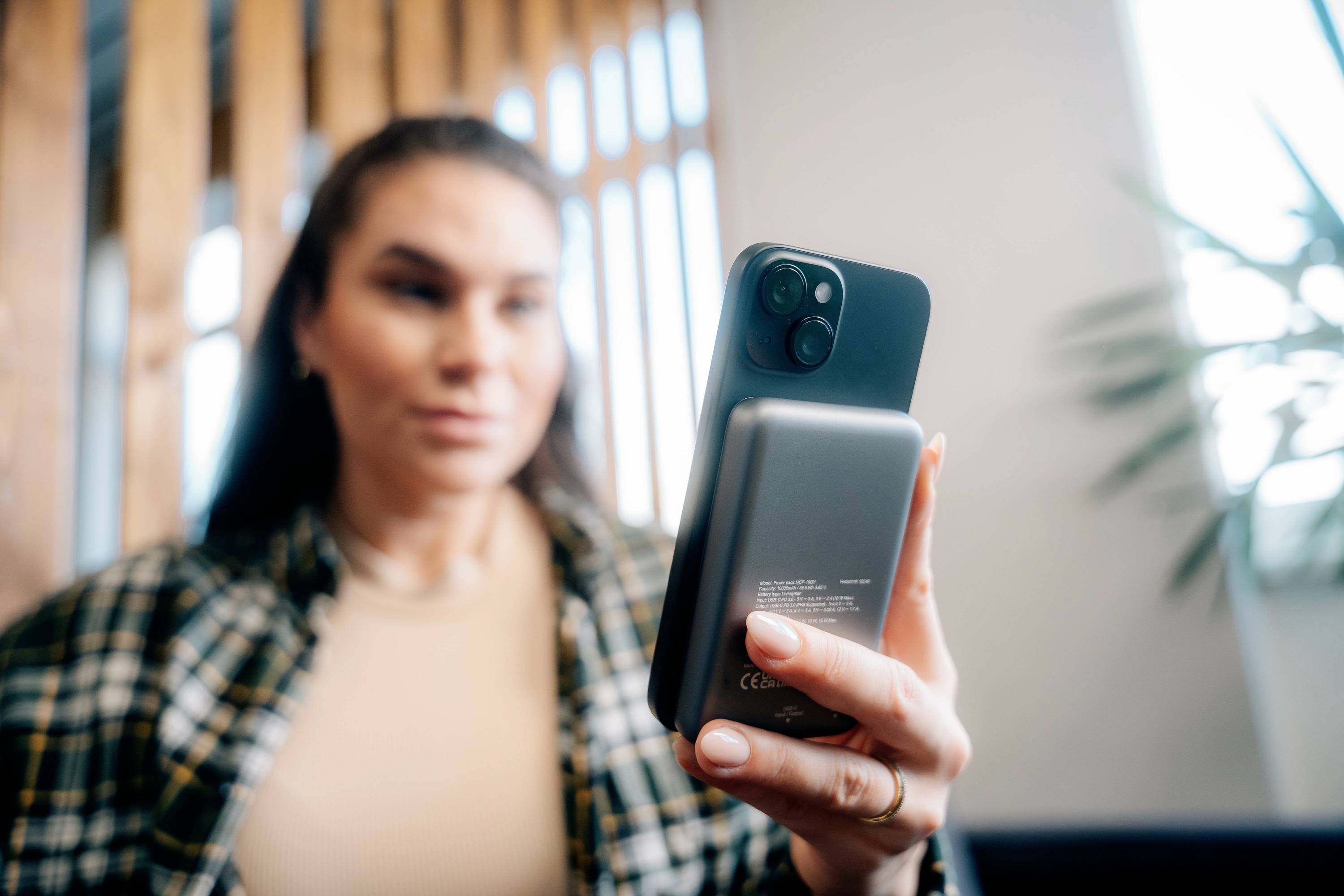 Verbatim Charge 'n' Go Magnetic Wireless Powerbank (batterie supplémentaire) 10000 mAh Fast Charge, Quick Charge 3.0, Power