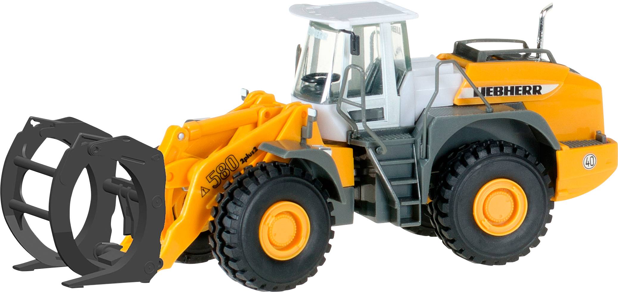 Herpa 306843 H0 Modèle réduit de véhicule de construction Liebherr Chargeuse sur pneus L 580