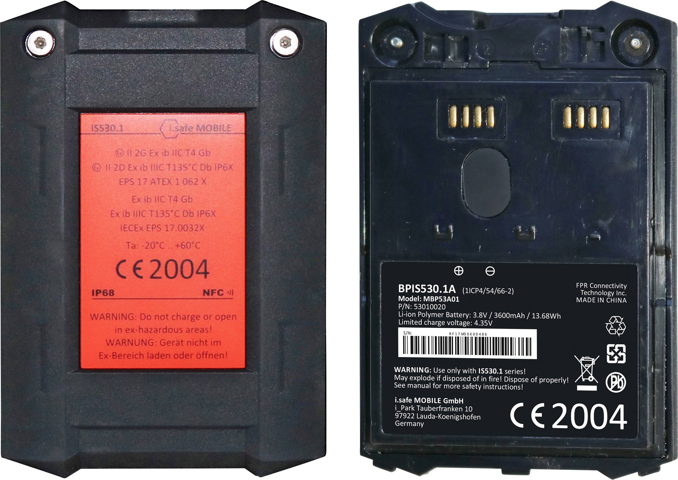 iSafe MOBILE Batterie de rechange i.safe MOBILE IS530.1 3600 mAh