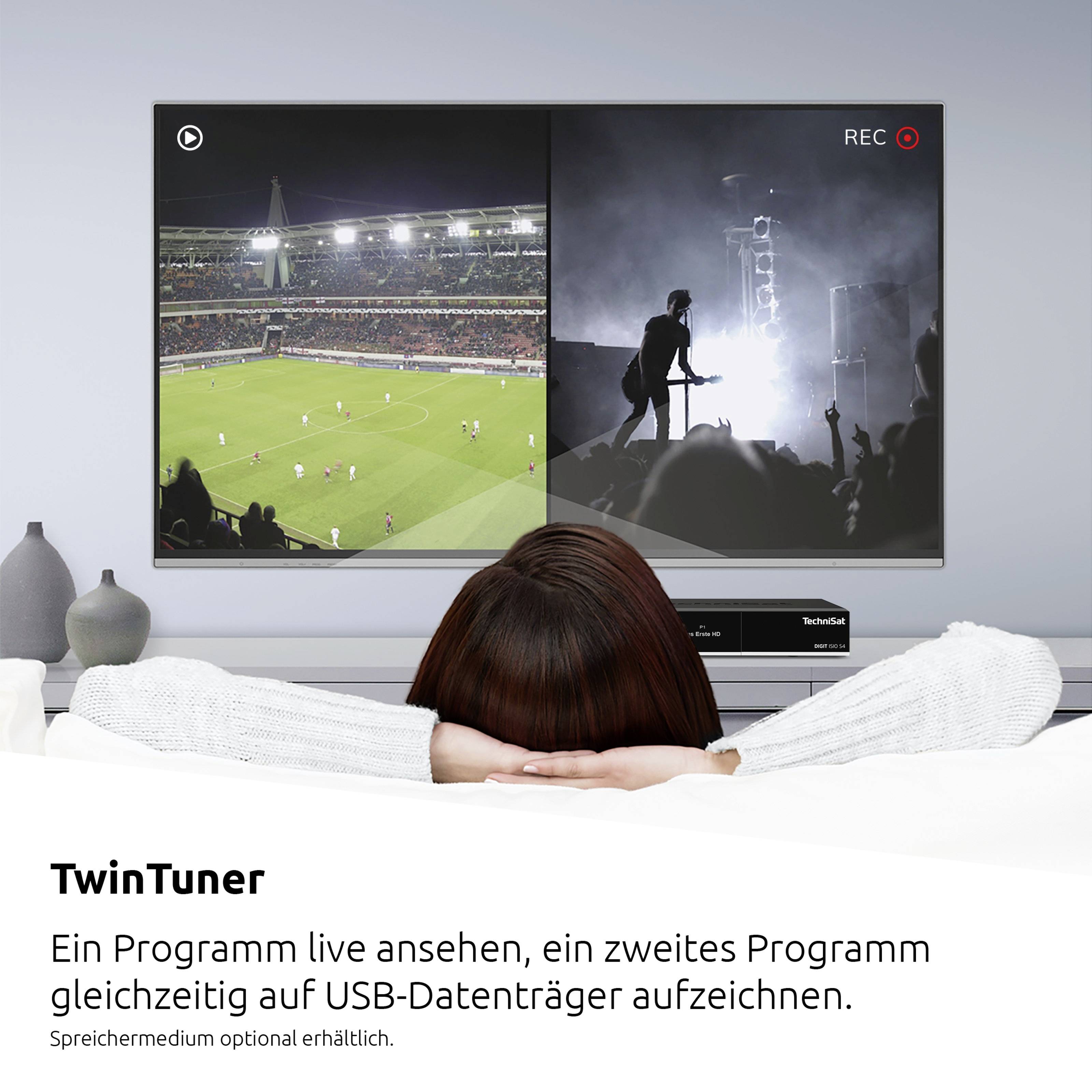 TechniSat DIGIT ISIO S4 Récepteur SAT HD