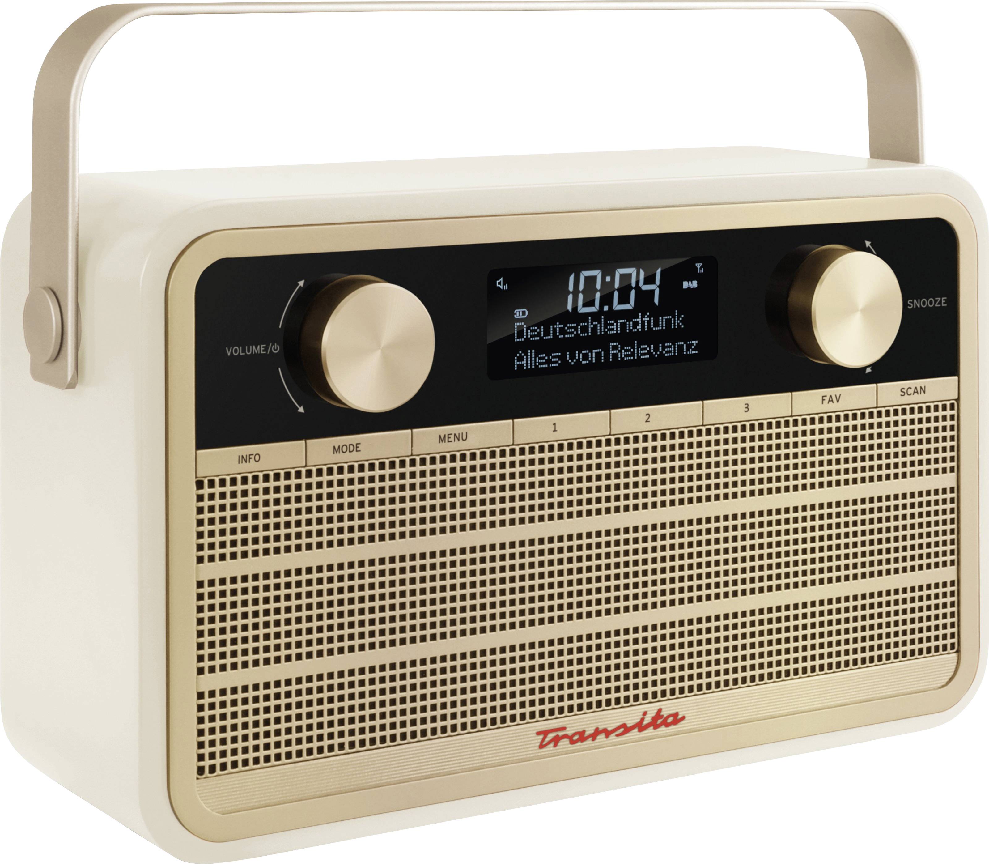 TechniSat TRANSITA 120, beige Radio de table beige