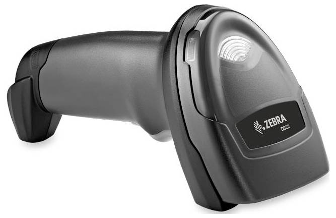 Zebra DS2208 Lecteur de code-barres filaire 1D, 2D LED noir RS232, RS485, USB 2.0