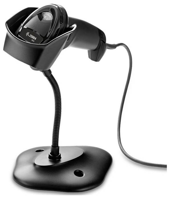 Zebra DS2208 Lecteur de code-barres filaire 1D, 2D LED noir RS232, RS485, USB 2.0