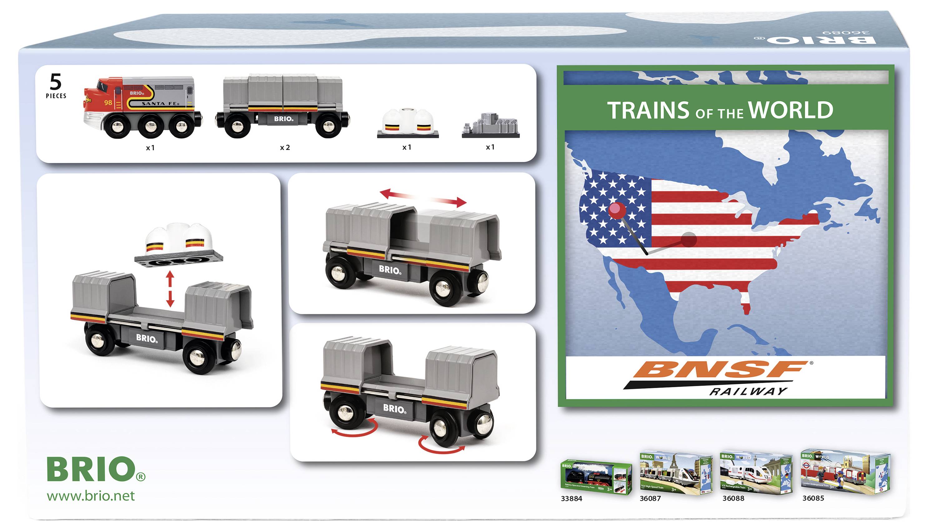 Brio World – 36086 Trains of the World S Brio 63608600 1 pc(s)