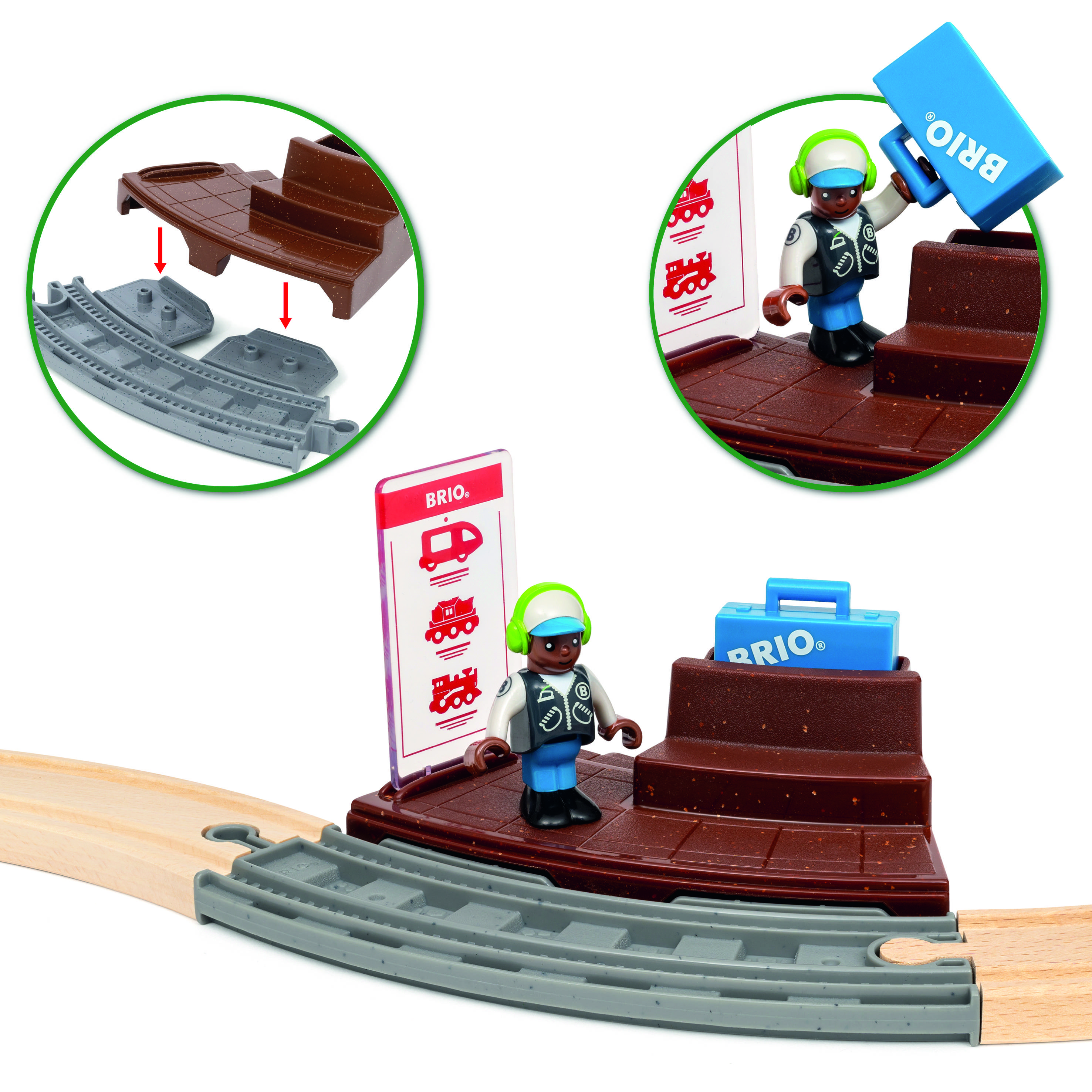 Brio World – 36102 SET de train avec dispositif de rétraction Brio 63610200 1 pc(s)