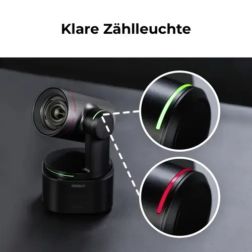 Solution pour vidéoconférence 4K Obsbot Tail 2 3840 x 2160 Pixel commande gestuelle, pied de support, auto-tracking rapide par IA Solution pour vidéoconférence 4K Obsbot Tail 2 3840 x 2160 Pixel commande gestuelle, pied de support, auto-tracking rapide par IA