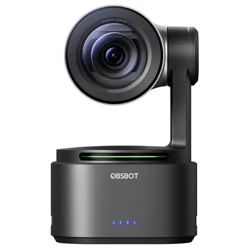 Solution pour vidéoconférence 4K Obsbot Tail 2 3840 x 2160 Pixel commande gestuelle, pied de support, auto-tracking rapide par IA Solution pour vidéoconférence 4K Obsbot Tail 2 3840 x 2160 Pixel commande gestuelle, pied de support, auto-tracking rapide par IA