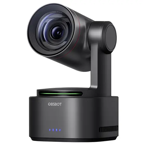 Solution pour vidéoconférence 4K Obsbot Tail 2 3840 x 2160 Pixel commande gestuelle, pied de support, auto-tracking rapide par IA Solution pour vidéoconférence 4K Obsbot Tail 2 3840 x 2160 Pixel commande gestuelle, pied de support, auto-tracking rapide par IA