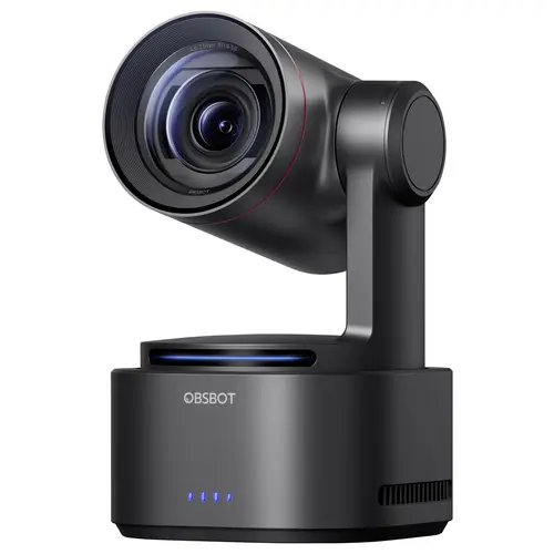Solution pour vidéoconférence 4K Obsbot Tail 2 3840 x 2160 Pixel commande gestuelle, pied de support, auto-tracking rapide par IA Solution pour vidéoconférence 4K Obsbot Tail 2 3840 x 2160 Pixel commande gestuelle, pied de support, auto-tracking rapide par IA