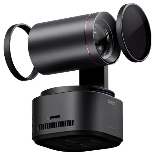 Solution pour vidéoconférence 4K Obsbot Tail 2 3840 x 2160 Pixel commande gestuelle, pied de support, auto-tracking rapide par IA Solution pour vidéoconférence 4K Obsbot Tail 2 3840 x 2160 Pixel commande gestuelle, pied de support, auto-tracking rapide par IA