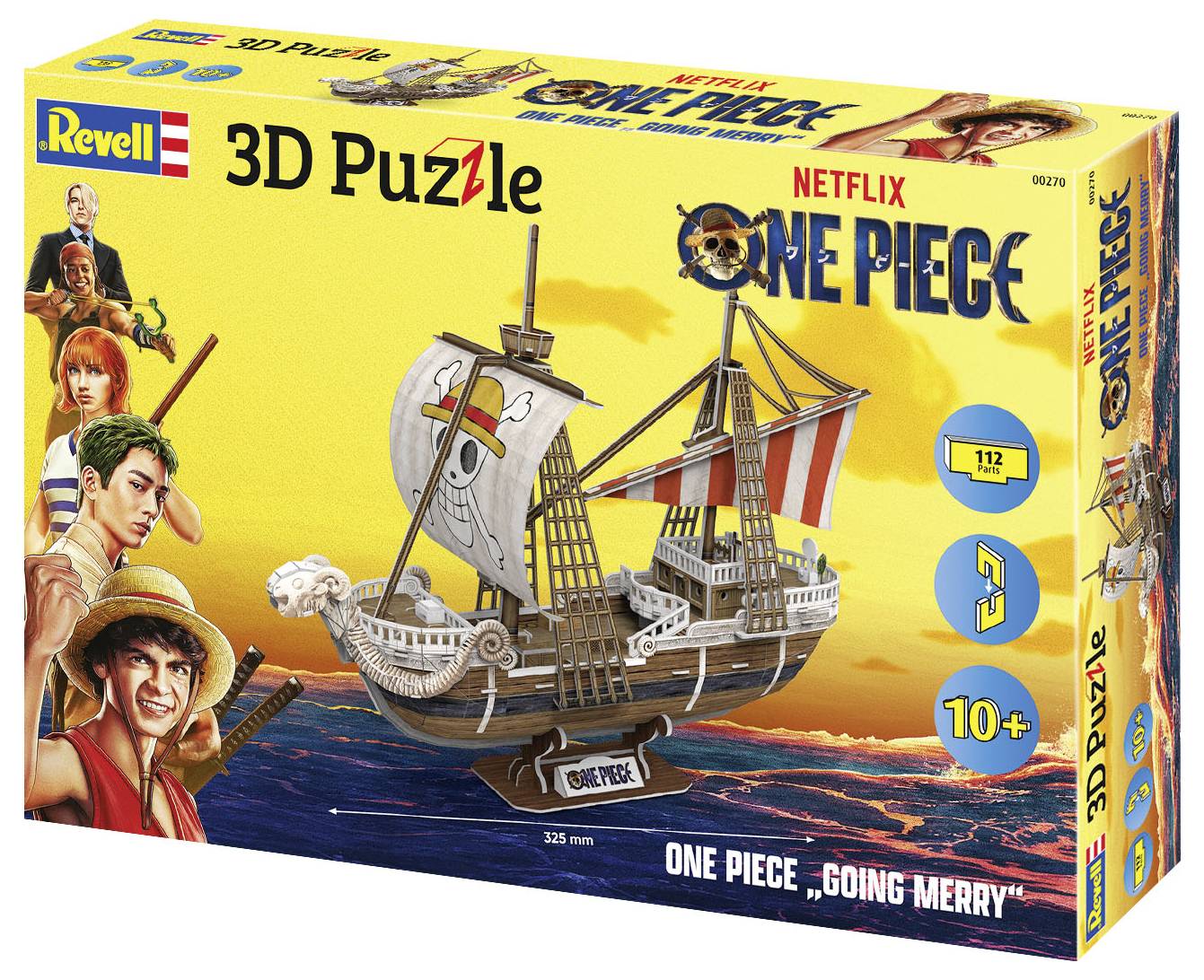 Puzzle Revell 3D une pièce Going Merry 00270 1 pc(s)