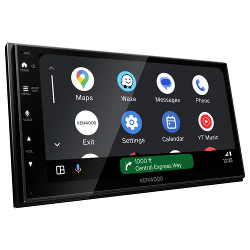 Kenwood Ampli-tuner multimédia 2 DIN Android Auto™, Apple CarPlay, tuner DAB+, connexion possible à une caméra de recul Kenwood Ampli-tuner multimédia 2 DIN Android Auto™, Apple CarPlay, tuner DAB+, connexion possible à une caméra de recul