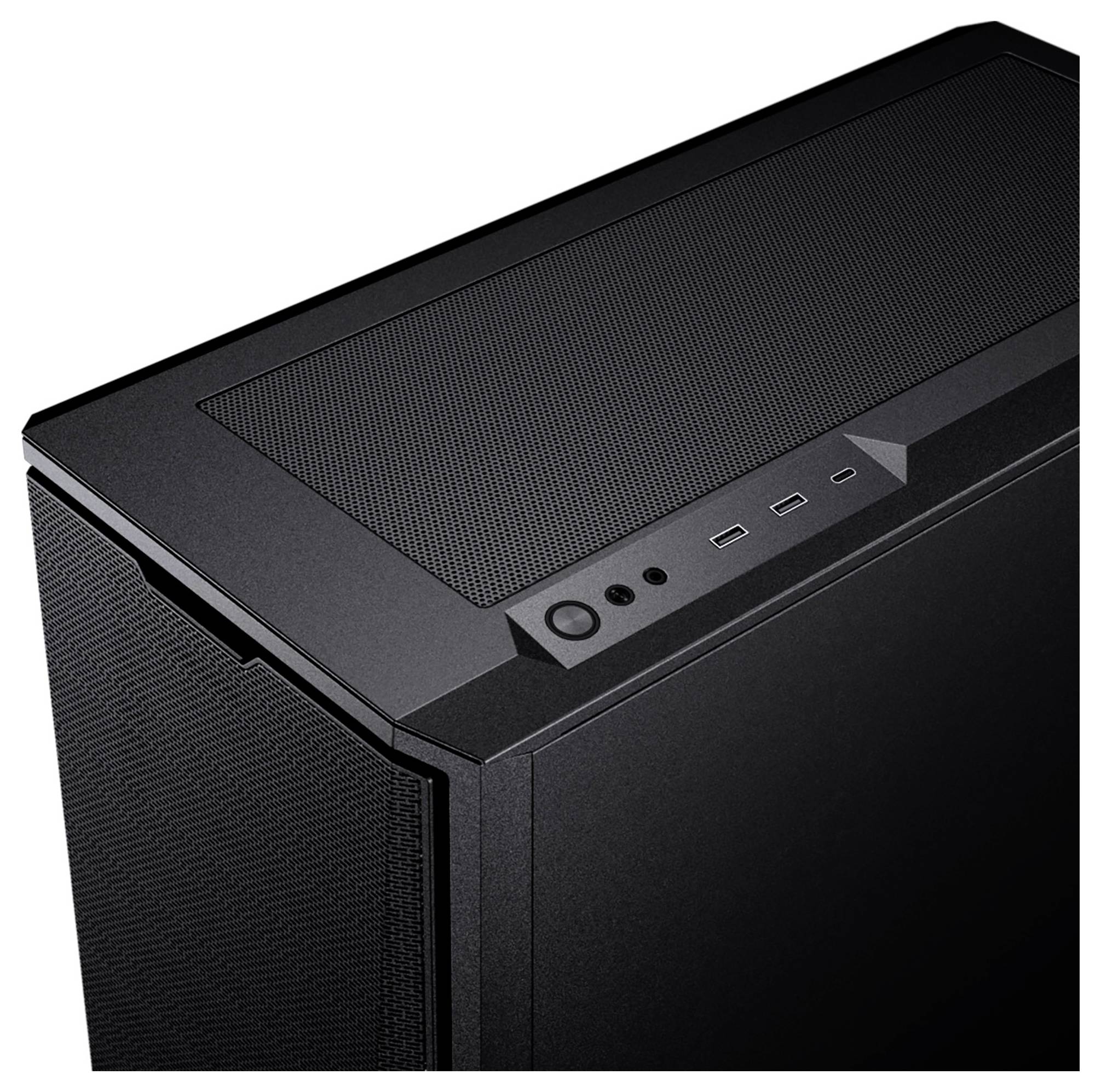 Tour midi Phanteks PH-EC400GA_DBK01 Boîtier, Boîtier gaming, Boîtier PC noir