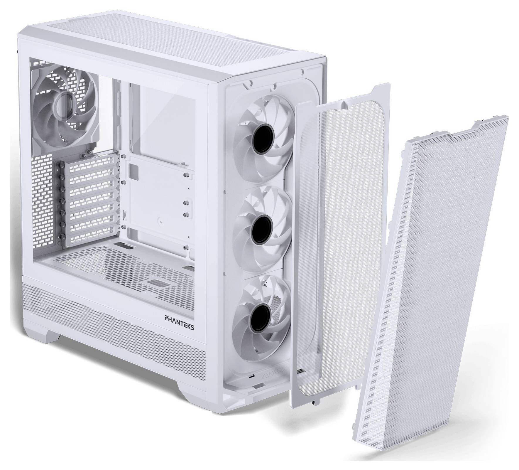 Phanteks PH-EC400GA_DMW01 Boîtier, Boîtier gaming, Boîtier PC blanc