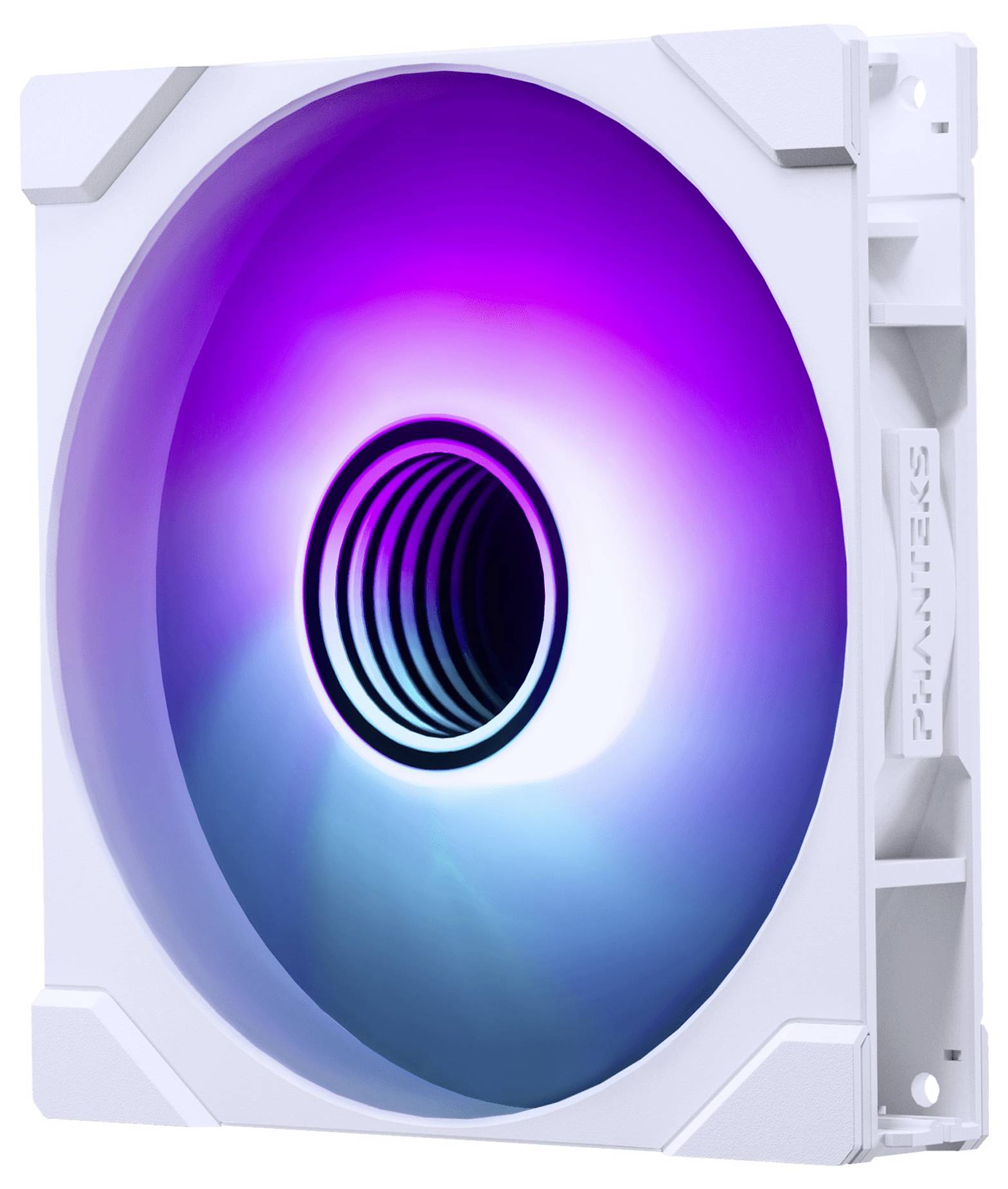 Phanteks PH-F140M25_G2_DWT01_3P Ventilateur pour PC blanc