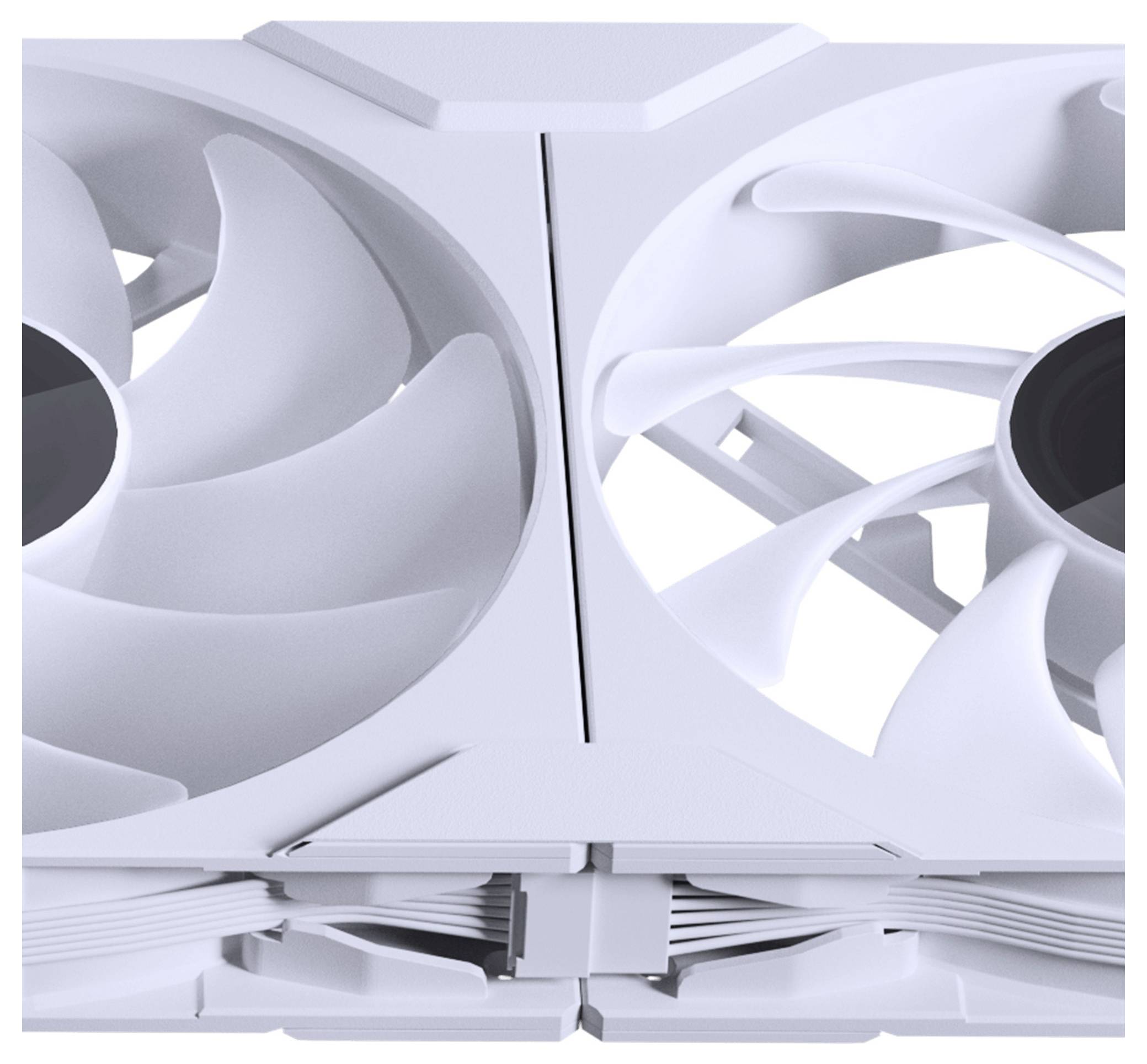 Phanteks PH-F140M25_G2_DWT01_3P Ventilateur pour PC blanc