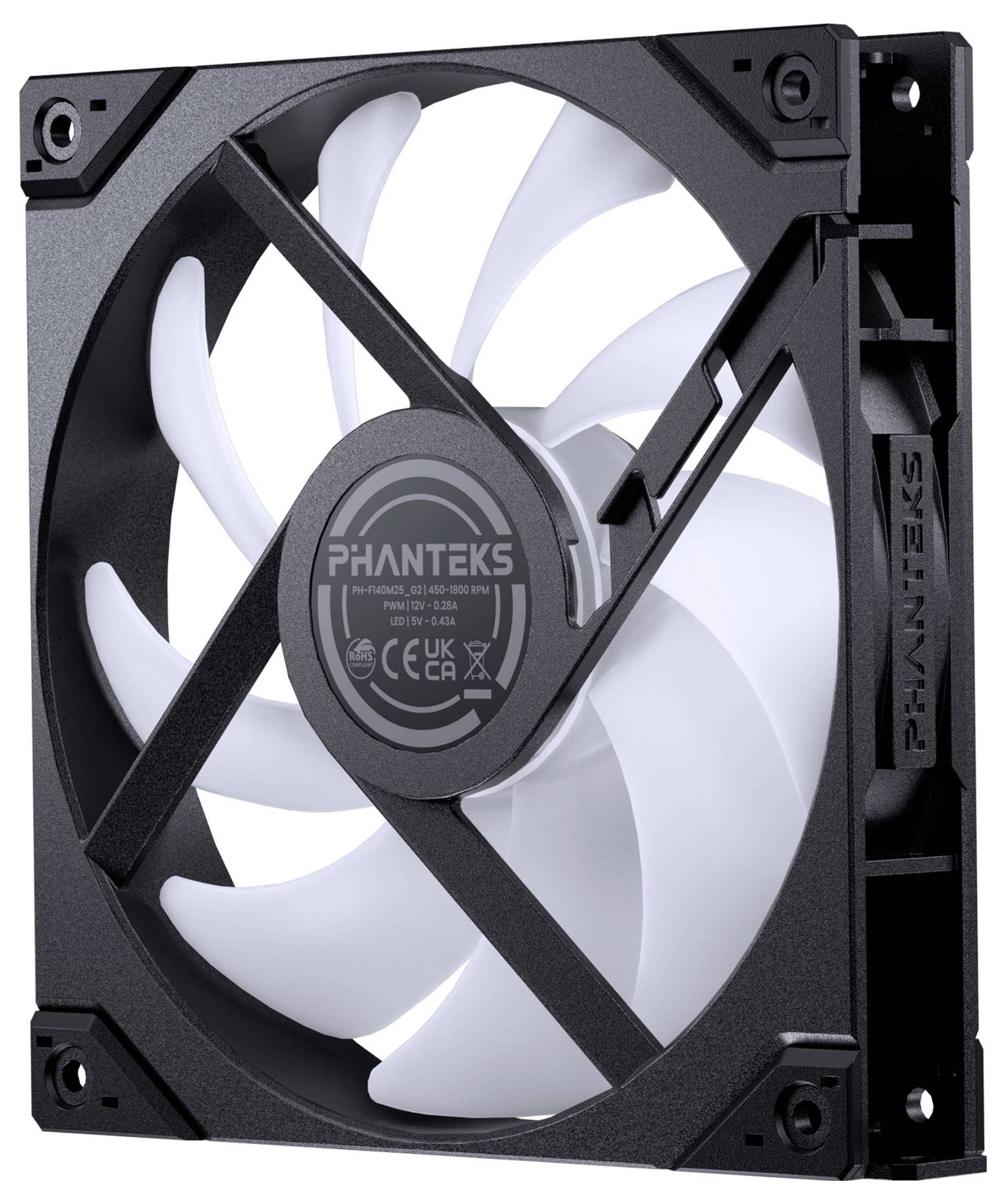 Phanteks PH-F140M25R_G2_DBK01 Ventilateur pour PC