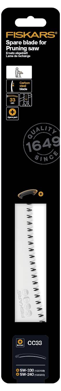 Fiskars 1020193 CC33 Lame de scie de rechange