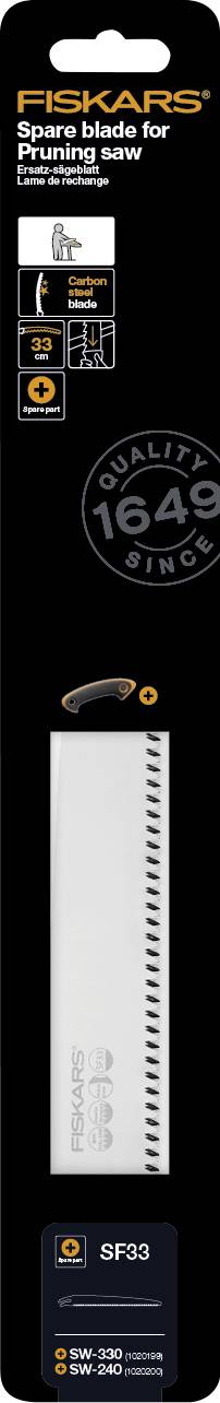 Fiskars 1020197 SF33 Lame de scie de rechange