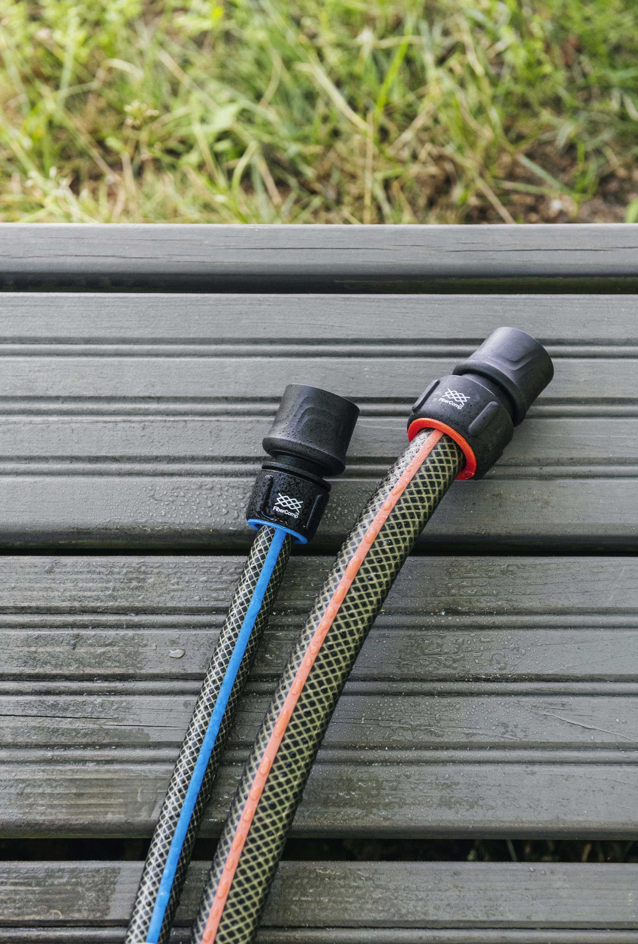 Fiskars 1054786 FiberComp Raccord de tuyau 13 mm (1/2") - 15 mm (5/8")