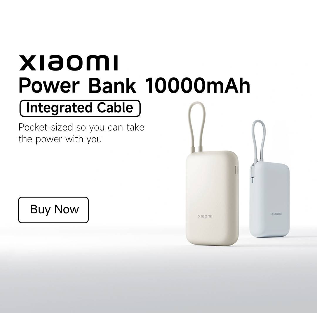 Xiaomi BHR9072GL Powerbank (batterie supplémentaire) 10000 mAh Quick Charge 3.0 Li-Ion blanc mat